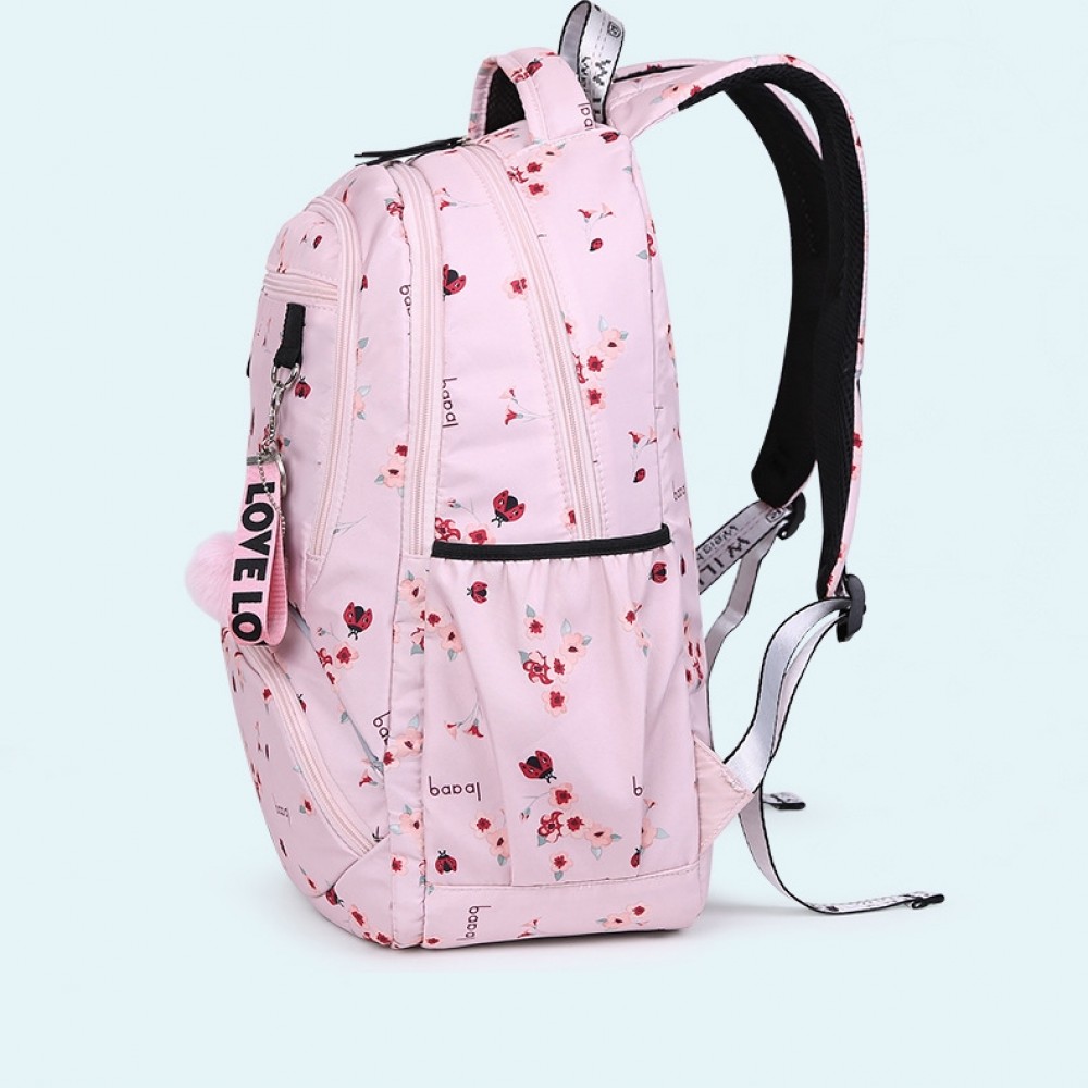 Korean Style Pink Girl School Bags Junior High School Students Backpack  Student School Bag - Buy School Bag,Student Backpack,Backpack Product on