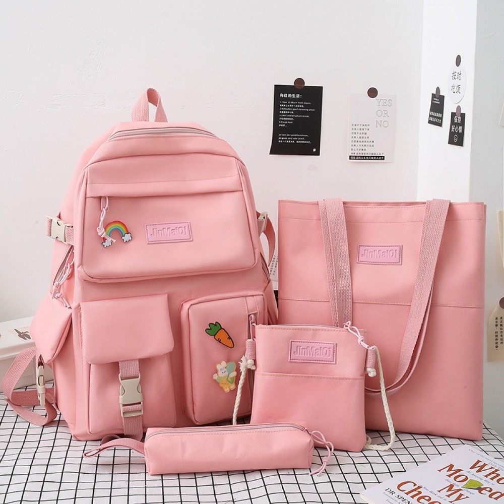 Kawaii Pastel School Bag Backpack | Rainbow Cabin