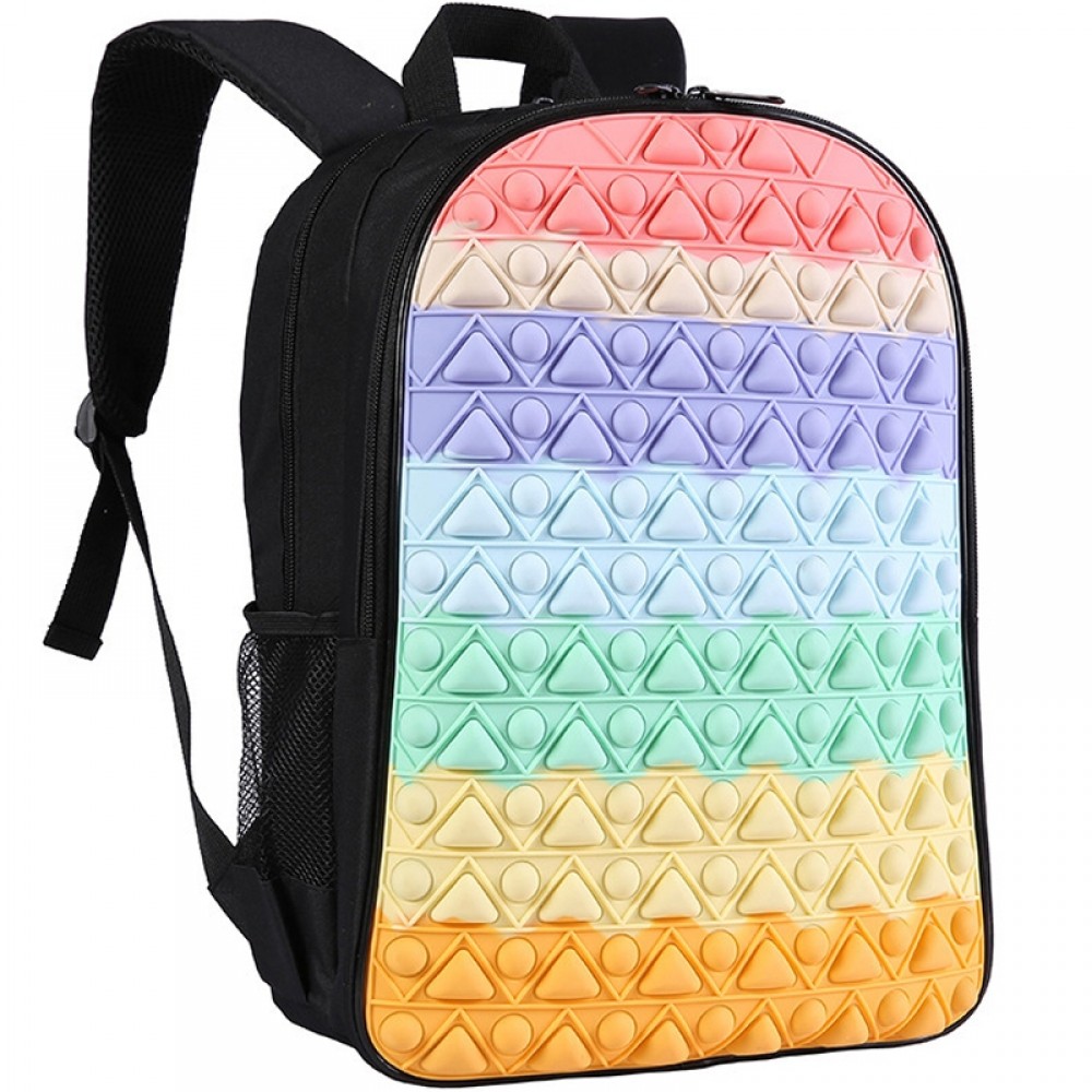 Kids Backpack Pop It School Bag Fidget Bookbag for Girls & Boys 6