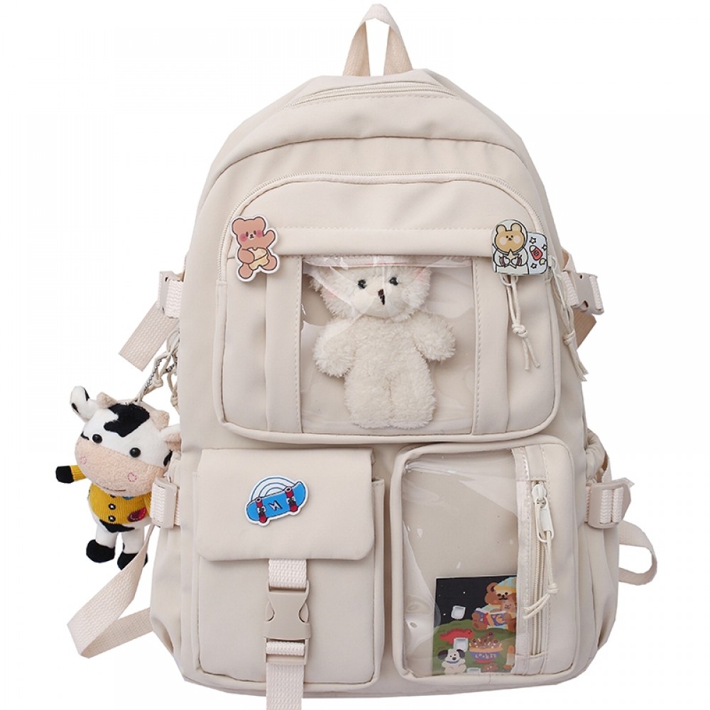 Chic Girls Backpack for High School Cool Ins Style Bookbag Fits 16 ...