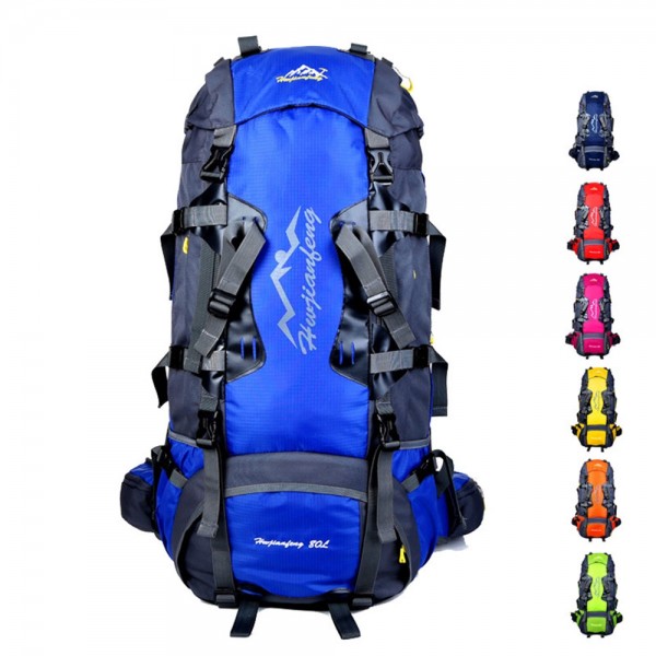 KKbags 80L Internal Frame Backpack Lightweight for Camping Hiking Travel Outdoor Sports Top Level