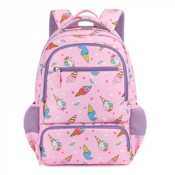 New Unicorn Backpack For Primary School Students Waterproof Large Capacity Schoolbag