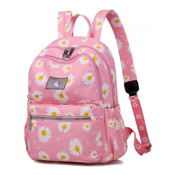 Daisy Flowers Backpack Travel Daypack School Bookbag for Teen Girls