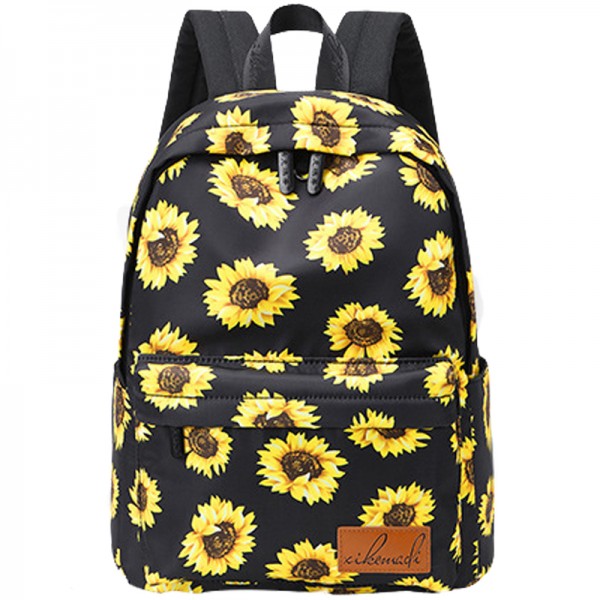 Sunflower Laptop Backpack College Bookbag School Bag for Students
