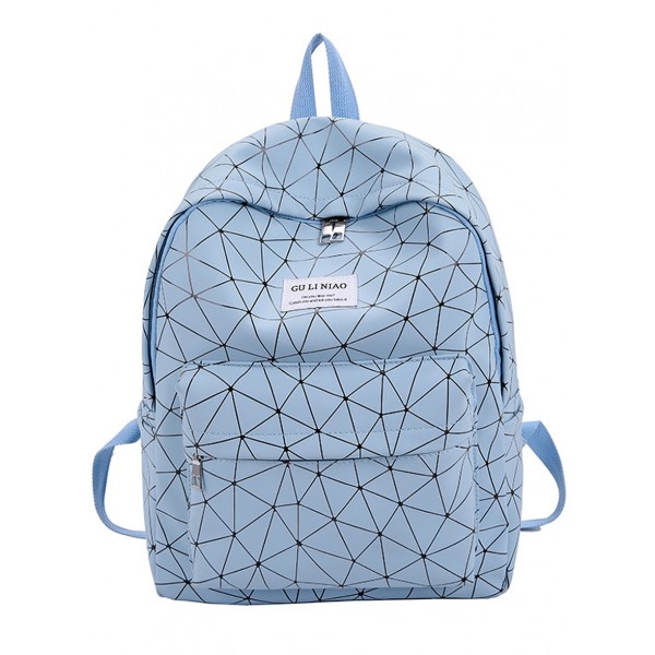 Chic Plaid Backpack For Teens Cute School Bookbag