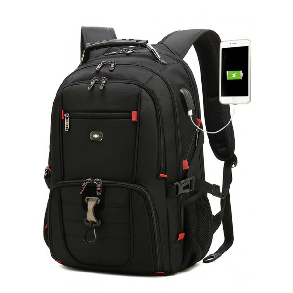 Business Backpack Travel Anti Theft Laptop Backpack with USB Charging Port