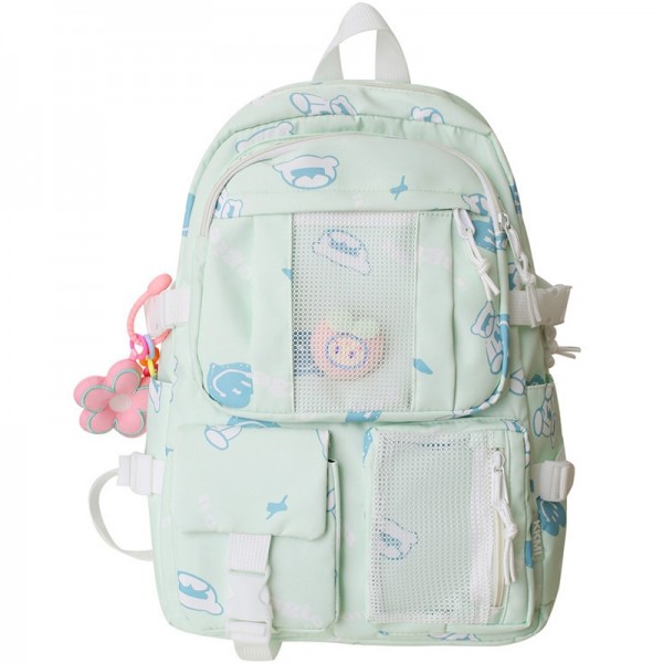 Kids Princess Backpack For 1-6 Grades Large Capacity School Bookbag