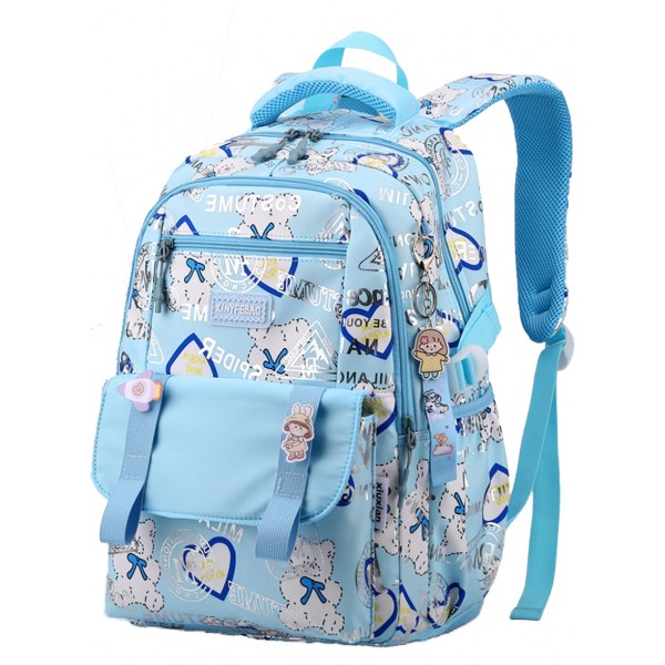 Casual Print Backpacks Durable Book Bags for Students