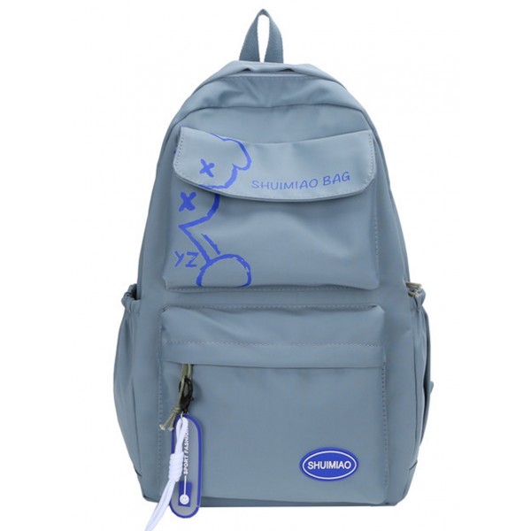 Cute Bear Backpack High School Bookbag For 1-3 Grade