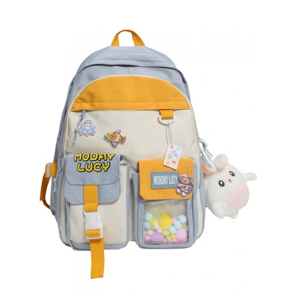 2023 New Backpack For 1-6 Grade Girls Cartoon School Bookbag