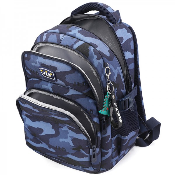 Camo Backpack Schoolbag for 1-3 Grade Pupils