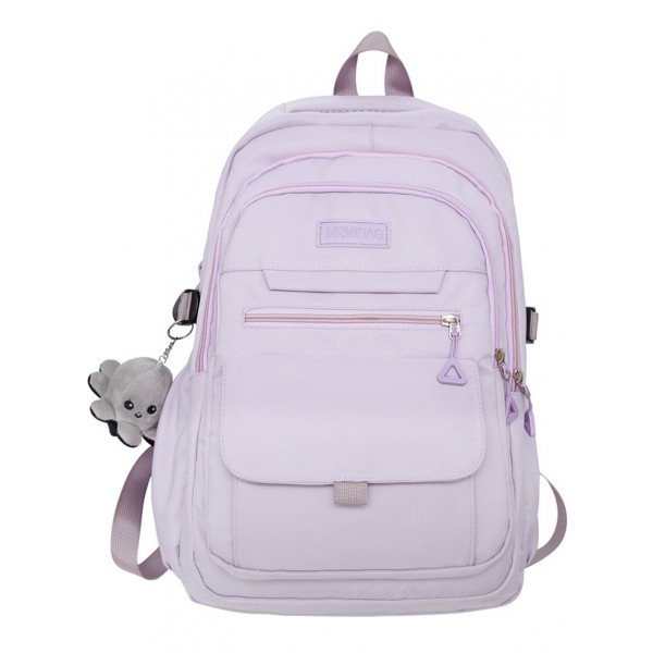 Trendy Backpack Nylon School Bag College Travel Backpack