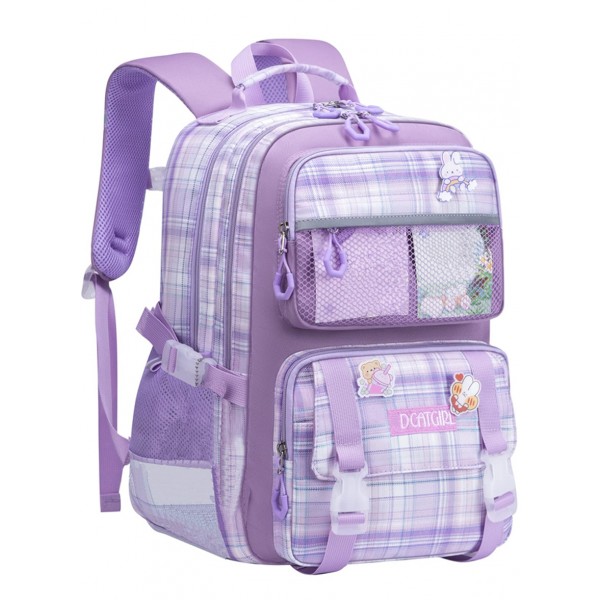 Lightweight Backpack For 1-6th Grade Primary Student Girls Schoolbag