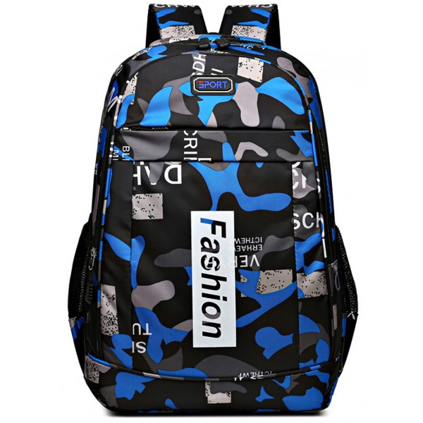 Oxford Camo Backpack For Students Outdoor Leisure Schoolbags