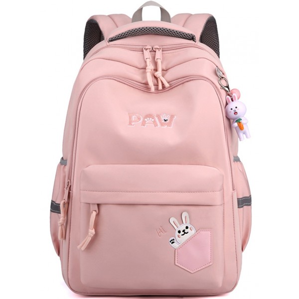  Backpack For 2-6th Grade Girls Multiple Compartments School Bag