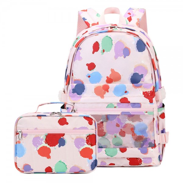 New Colorful Bookbag for Girls Oversized Waterproof Backpack 