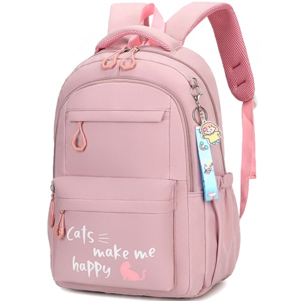 Girls School Backpack For 4-6 Grade Teens Lightweight Book Bag