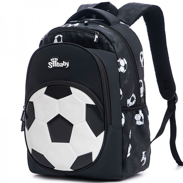 Boys Football Backpack for School Students Bookbag Outdoor Daypack