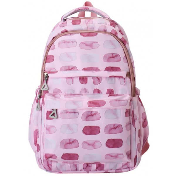 Simple Backpack For School Girls Large Printed Schoolbags
