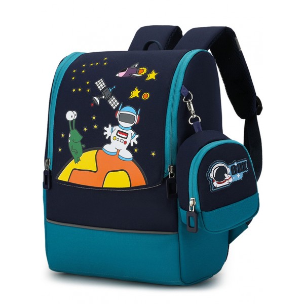 New Cartoon Kids Backpack Campus Bookbag with Purse For 4-8 Years