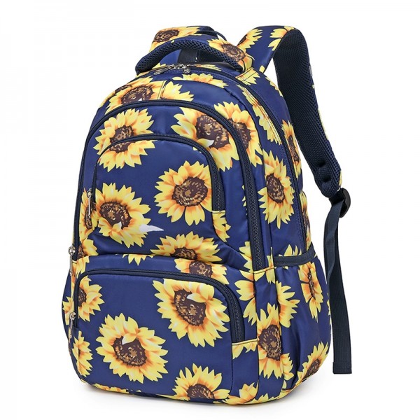 Classical Sunflower Backpack for School Travel Laptop Daypack