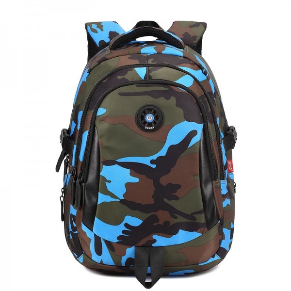 Children's Cool Camouflage Lightweight Waterproof Backpack