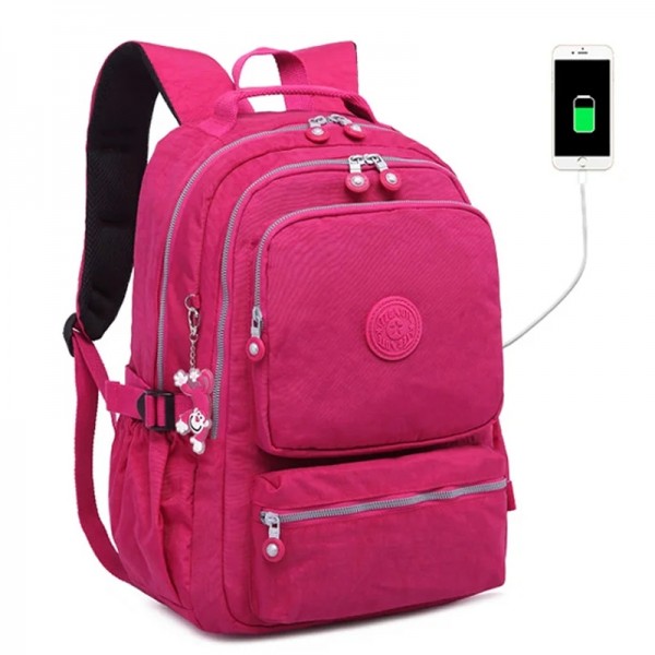KKbags Large Capacity Backpack Multi-Pocket Waterproof Travel Backpack for School ZBP812145